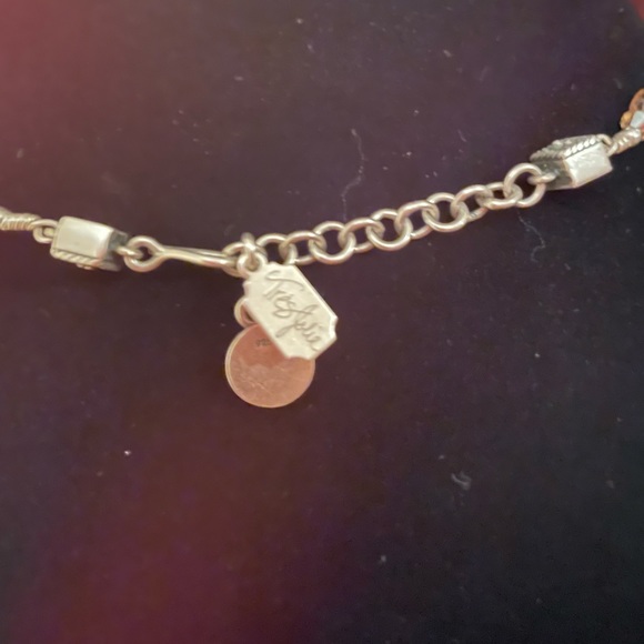 - Sterling Silver TRES JOLIE Designer Gemstone Necklace - Picture 9 of 9